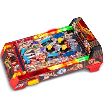 Merchant Ambassador Street Fighter II Arcade Pinball Tabletop Game with Lights & Sounds