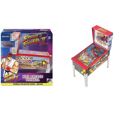 Merchant Ambassador Street Fighter II: Mini Arcade Pinball Tabletop Game