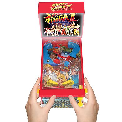Merchant Ambassador Street Fighter II: Mini Arcade Pinball Tabletop Game