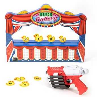 Merchant Ambassador Retro Arcade Duck Shooting Gallery Tabletop Game With Blaster Gun