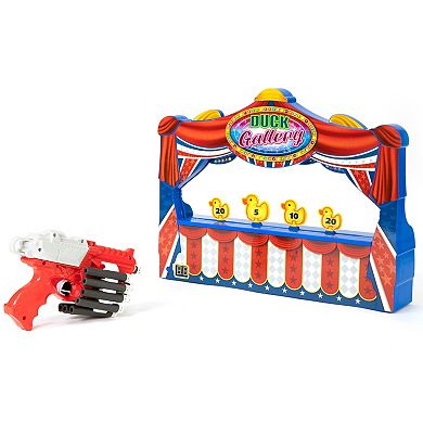 Merchant Ambassador Retro Arcade Duck Shooting Gallery Tabletop Game With Blaster Gun