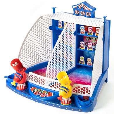 Merchant Ambassador Retro Arcade Electronic Down The Clown Tabletop Game With Sound Effects