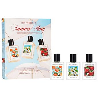 The 7 Virtues Summer Fling Mini Coffret Perfume Trio