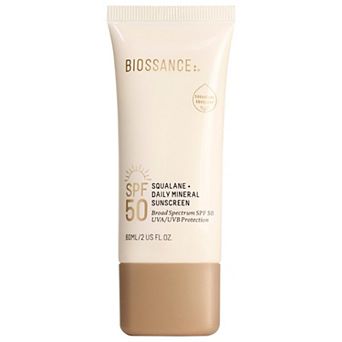 Biossance Daily Hydration Mineral Face Sunscreen SPF 50 + Squalane