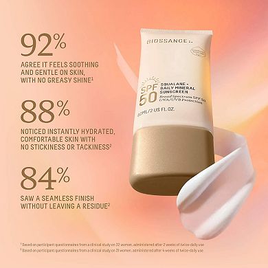 Daily Hydration Mineral Face Sunscreen SPF 50 + Squalane