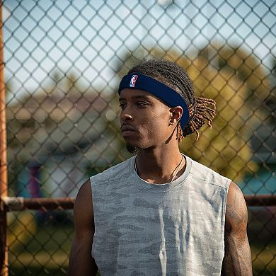 NBA Navy 3-Pack Headband & Wristband Combo Set