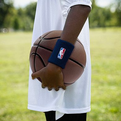 NBA Navy 3-Pack Headband & Wristband Combo Set