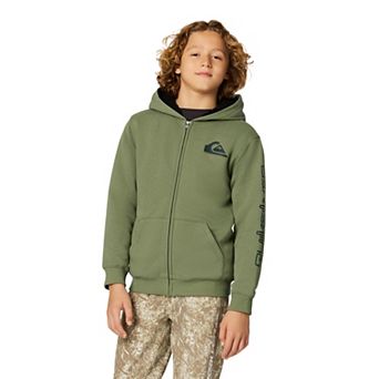 Boys 8-20 Quiksilver Sherpa Full Zip Hoodie