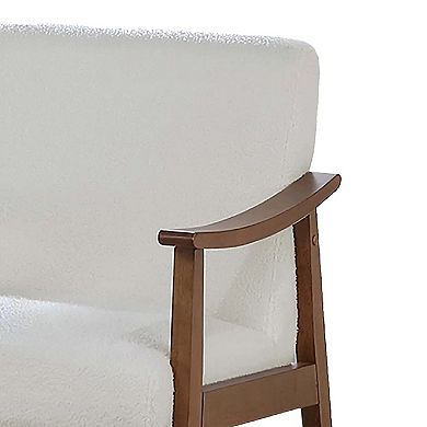 Onile Classic Accent Chair, Wood, Foam Cushions