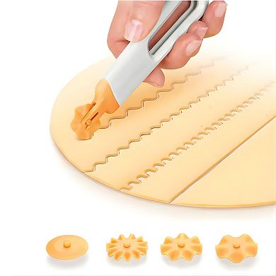 Plastic Rolling Dough Cutter - For Pizza, Pasta, Pie, Pastry
