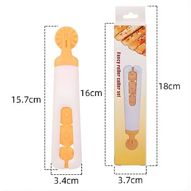 Plastic Rolling Dough Cutter - For Pizza, Pasta, Pie, Pastry
