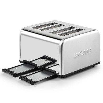 4-Slice Multi-Functions Toaster with 6-Browning Settings, LED Display