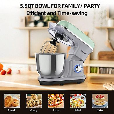 5 qt. Tilt-Head Stand Mixer with Firmly Fixed, Low Noise