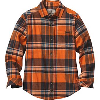 Kids Legendary Whitetails Lumberjack Flannel Button Down Shirt