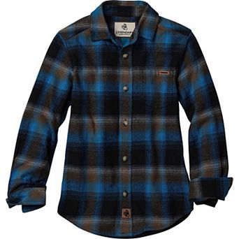 Kids Legendary Whitetails Lumberjack Flannel Button Down Shirt