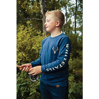 Kids Legendary Whitetails Non-Typical Long Sleeve Crewneck T-Shirt