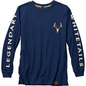 Kids Legendary Whitetails Non-Typical Long Sleeve Crewneck T-Shirt
