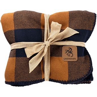 Legendary Whitetails Cozy Wool Cabin Throw Blanket