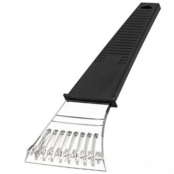 Gardenised Car Ice Scraper with Non-Slip Grip for Quick, Safe Winter Cleaning