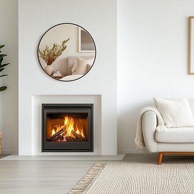 Round Wall Mirror 24 Inch Bathroom Vanity Mirror