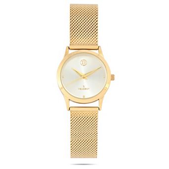 Peugeot Womens 30mm Round Wafer Slim Designer Status Watch