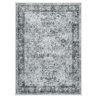 Boho Area Rugs, Washable Non Slip Traditional Rugs Carpet Indoor Outdoor