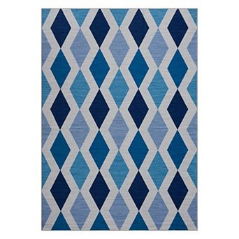 Graphic Area Rugs, Washable Non Slip Modern Office Rugs Carpet Indoor Outdoor