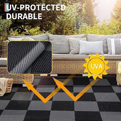 ANIXOL Outdoor Reversible Woven Rug