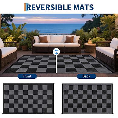 ANIXOL Outdoor Reversible Woven Rug