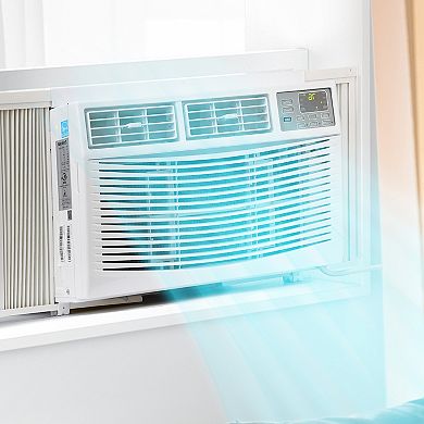 ANIXOL 10,000 BTU Window AC with App & Remote Control, Sleep & Timer, Quiet Cooling