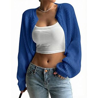 Women Loose Cardigan Sweater Long Sleeve Casual Knit Coat