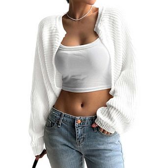 Women Loose Cardigan Sweater Long Sleeve Casual Knit Coat