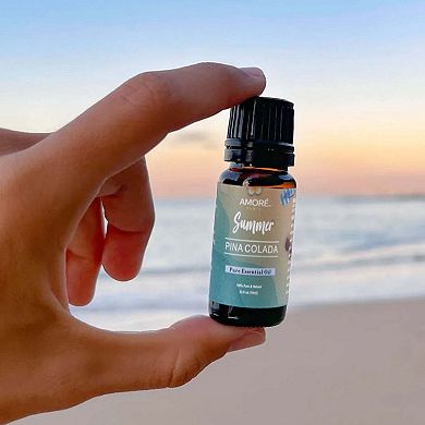 6-Piece Summer Vibe Fresh Scented Aromatherapy Essential Oil Set