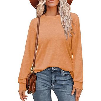 Loose Fit Long Sleeve Tunic Top