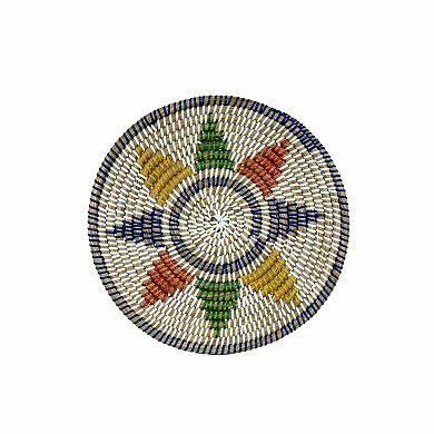 Multicolor Kansgrass Wall Mat (Set of 5)