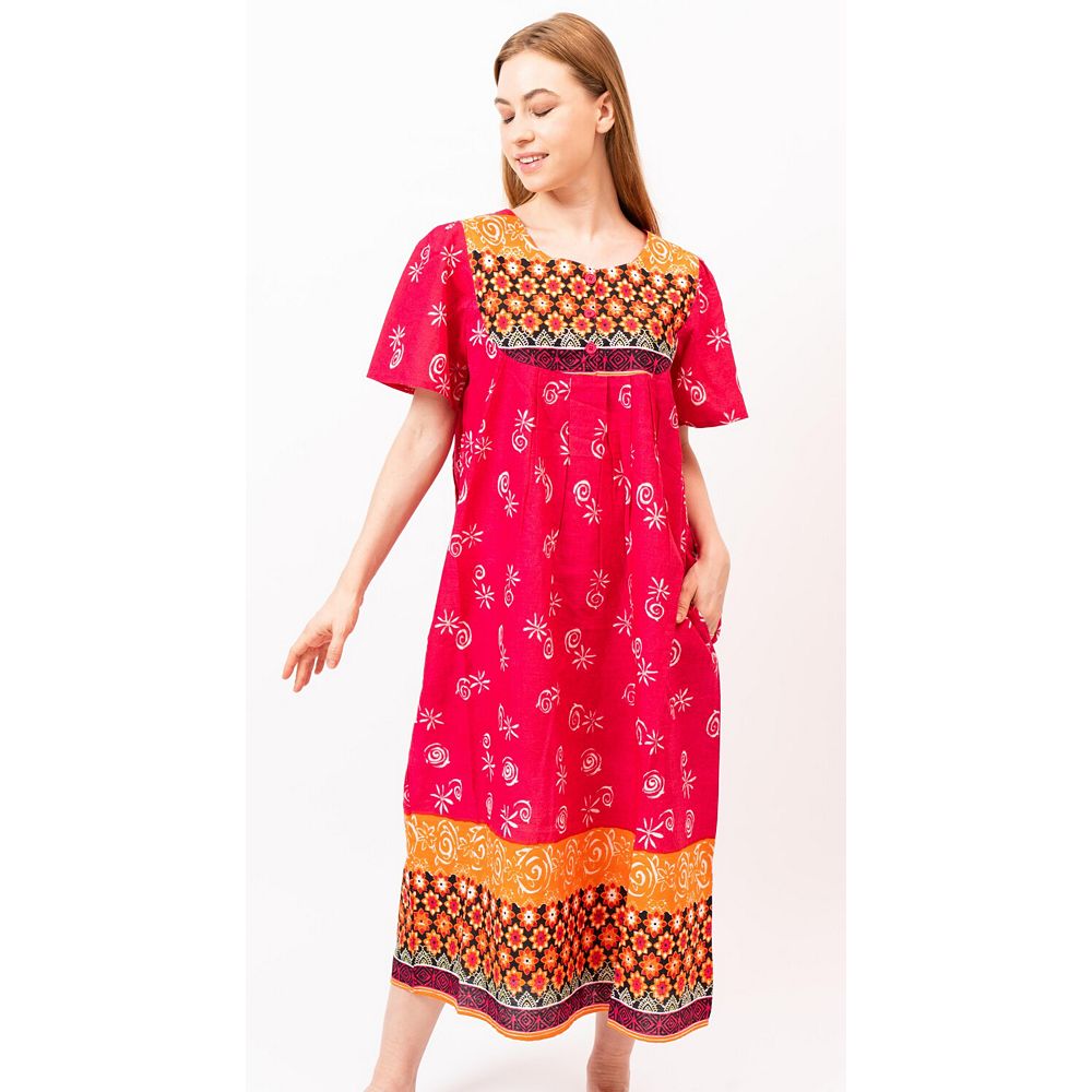 cotton peasant dresses Antique African Gauzy Dress Circa ~ 1960s – Honeywood Blue Fading Hooded Denim WET20 Size:US 4 / UK 8 / EU 34 (S)