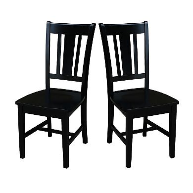 International Concepts San Remo Wood Dining Chair 2-piece Set