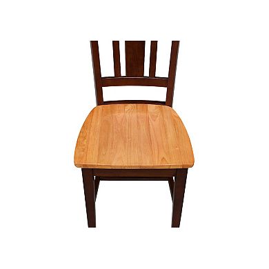 International Concepts San Remo Wood Dining Chair 2-piece Set