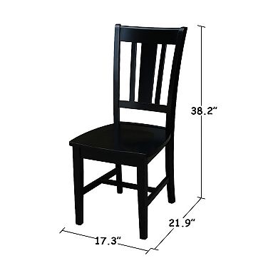 International Concepts San Remo Dining Chair 2-piece Set