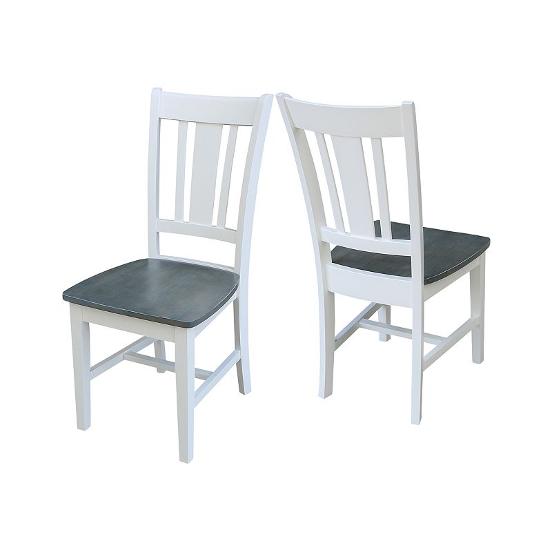 International Concepts San Remo Dining Chair 2-piece Set, White