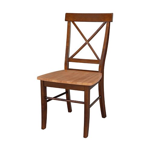 2pc. XBack Dining Chair Set