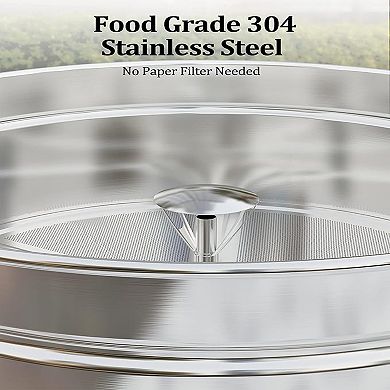 Commercial Coffee Maker 100 Cup Fast Brew Stainless Steel Keep Warm