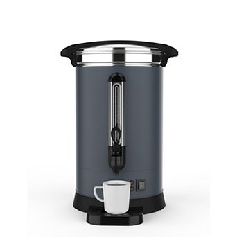 Stainless Steel Coffee Urn 100 cup Capacity Fast Brew Double Wall Insulation Easy Clean