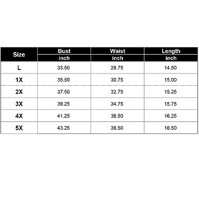 Women's Plus Size Two-Piece Swim Dress Set, Contrast Trim Crop Top with Skort Bottom