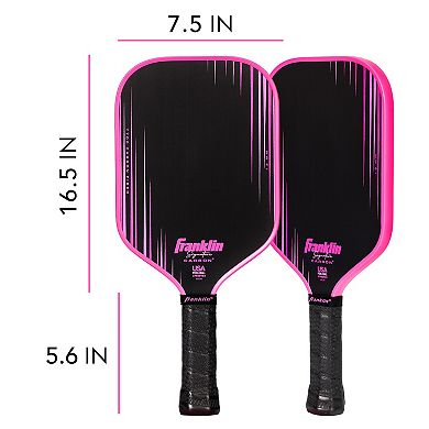 Franklin Sports Signature Carbon Elongated Pro Pickleball Paddle