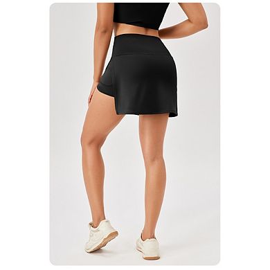 Women's Tennis Golf Skirts High Waisted with Pockets Inner Shorts