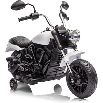 ANIXOL 12V Kids Electric Ride-On Motorcycle with Headlight