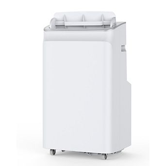 ANIXOL 12,000 BTU Portable AC, 4-in-1 Cool Fan Dehumidify Sleep, Remote, Install Kit