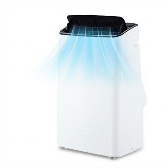 ANIXOL 14,000 BTU Portable AC, 3-in-1 Dehumidifier & Fan, Quiet, Remote, Sleep, 24H Timer