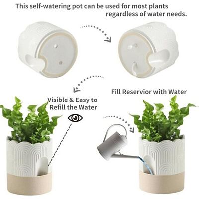 plastic nursery plant pots 7.5